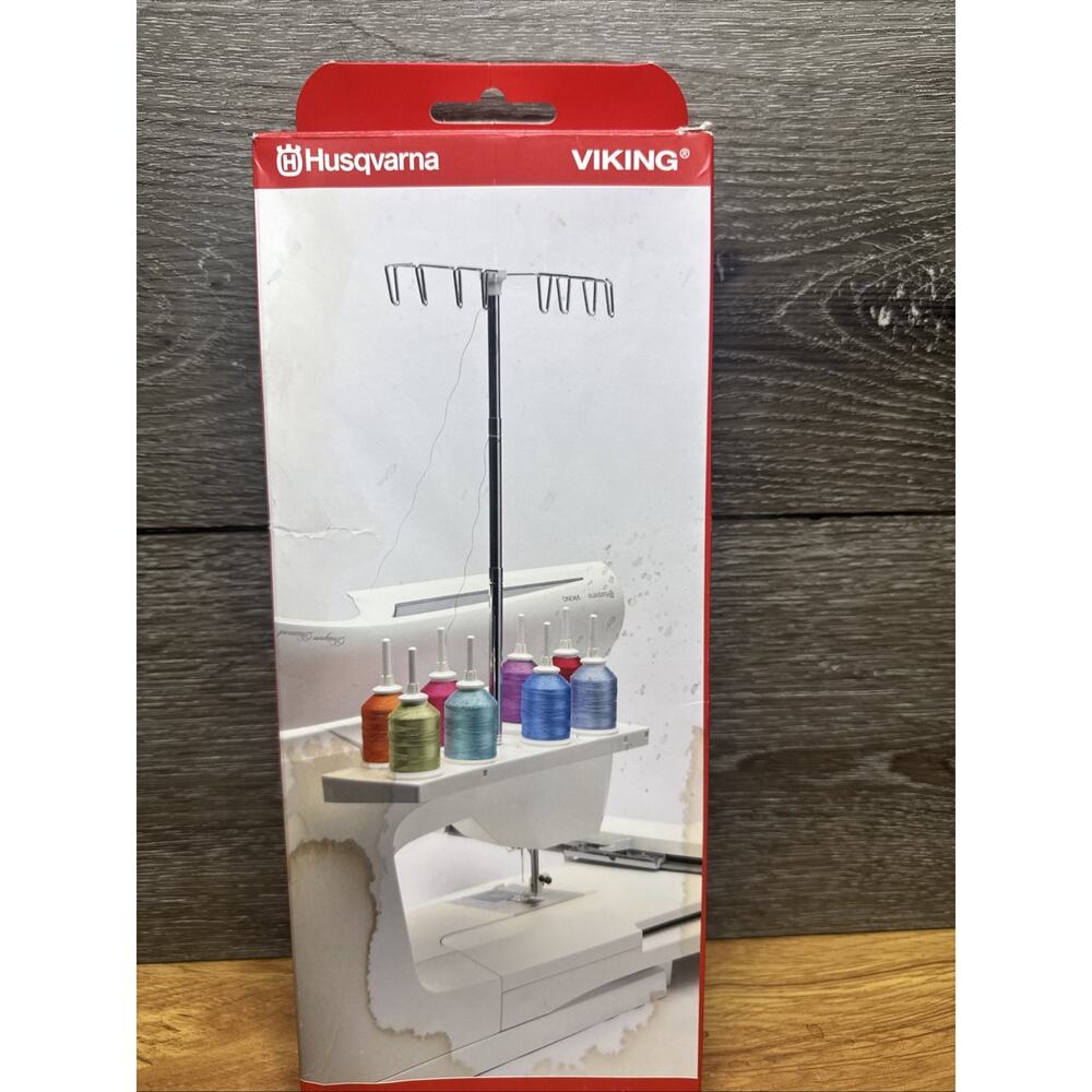 Husqvarna Viking 8 Spool Thread Rack For Multi Machine Models~New - Picture 2 of 8